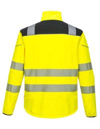 PW3 warning protection softshell jacket